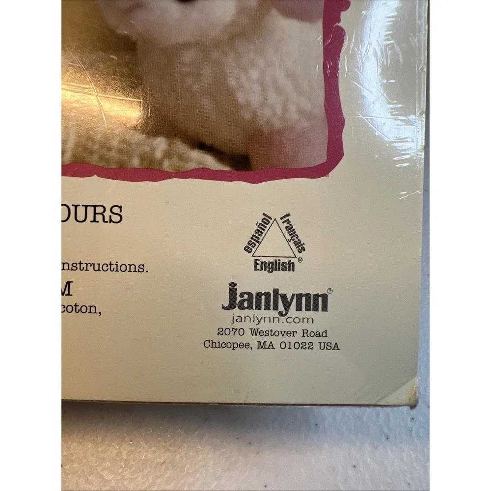 BABY STEPS ~ BEAR PHOTO FRAME Cross Stitch Janlynn Kit #1136-04 Personalize NEW